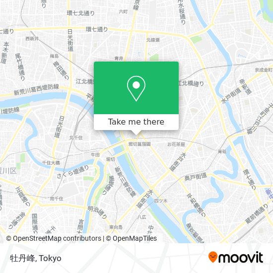 牡丹峰 map