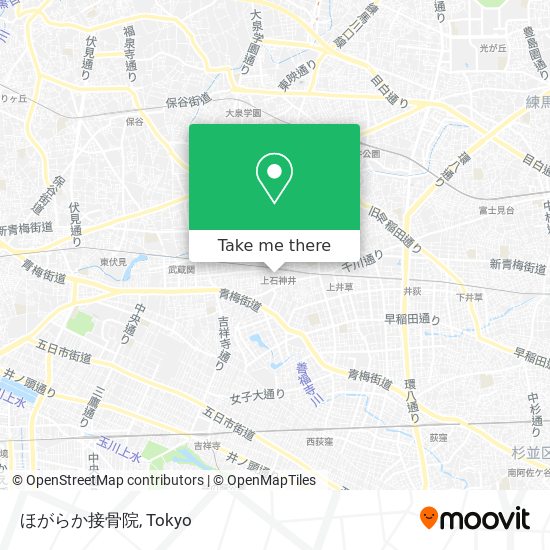 ほがらか接骨院 map