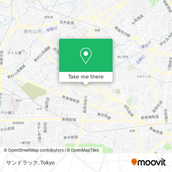 サンドラック map