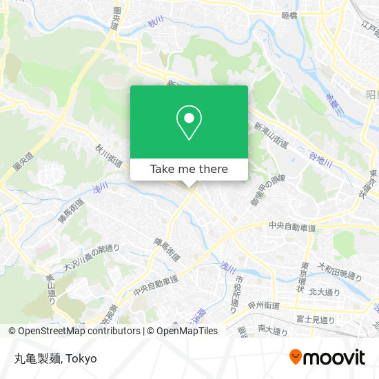 丸亀製麺 map