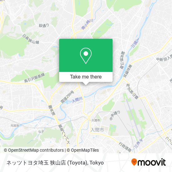 ネッツトヨタ埼玉 狭山店 (Toyota) map