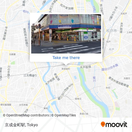 怎樣搭地鐵或巴士去葛飾区的京成金町駅 Moovit