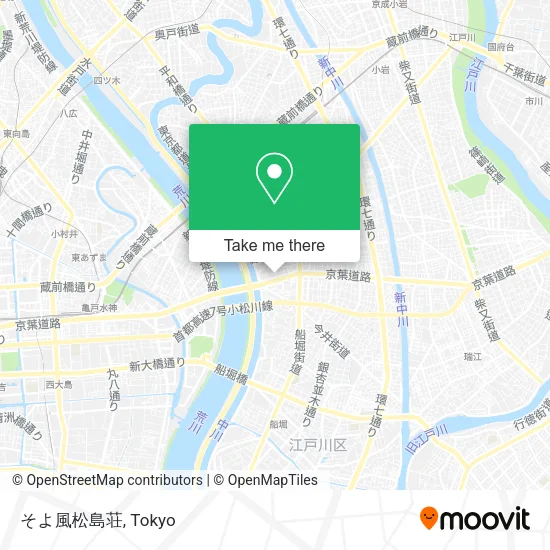 そよ風松島荘 map
