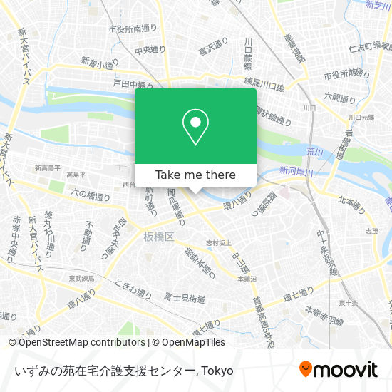 いずみの苑在宅介護支援センター map