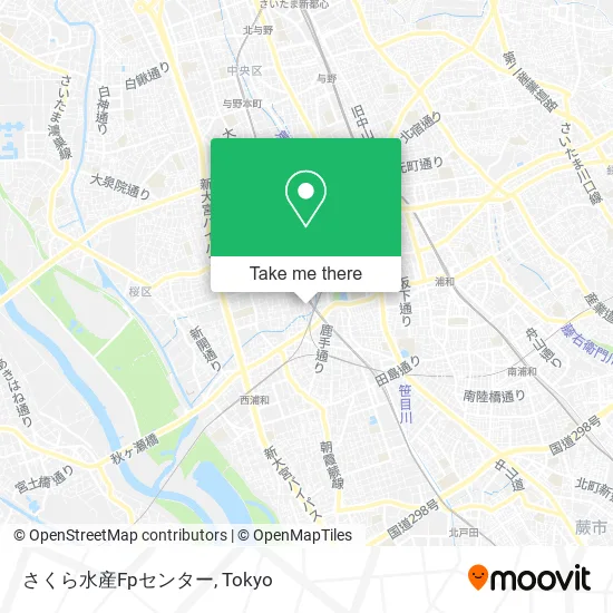 さくら水産Fpセンター map