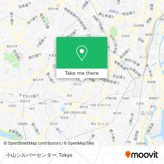 小山シルバーセンター map