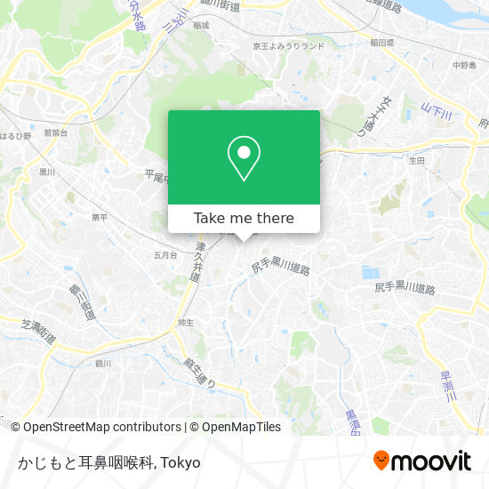 かじもと耳鼻咽喉科 map