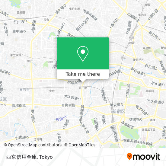 西京信用金庫 map