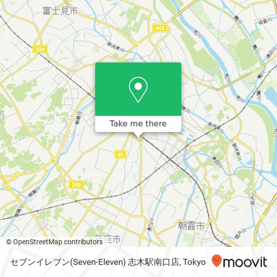 セブンイレブン(Seven-Eleven) 志木駅南口店 map