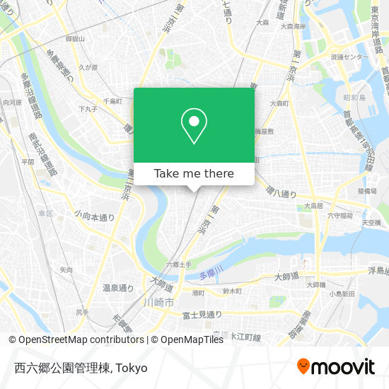 西六郷公園管理棟 map