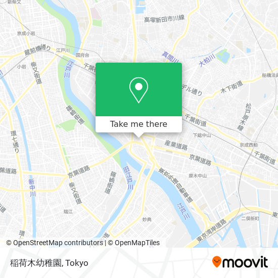 稲荷木幼稚園 map