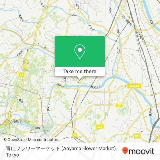 青山フラワーマーケット (Aoyama Flower Market) map