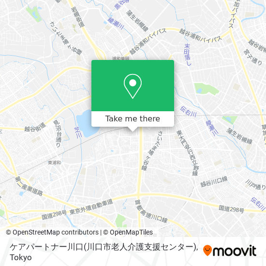ケアパートナー川口(川口市老人介護支援センター) map