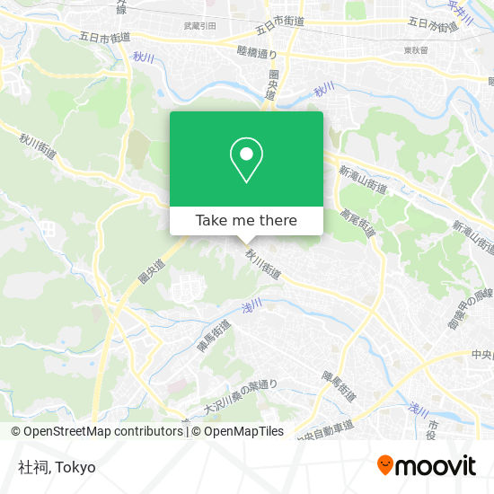 社祠 map