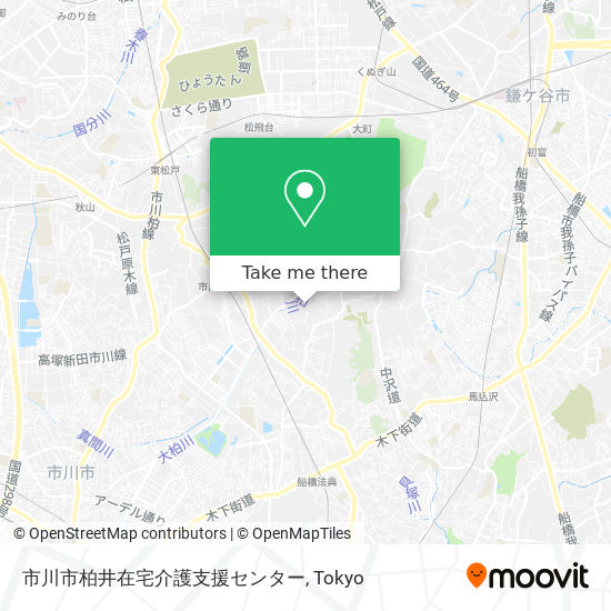 市川市柏井在宅介護支援センター map