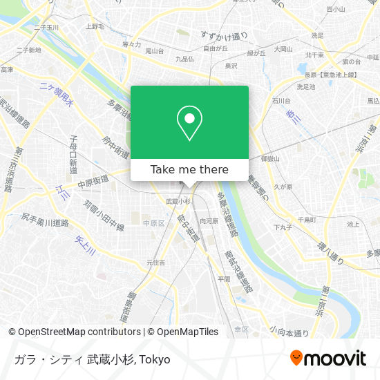 ガラ・シティ 武蔵小杉 map