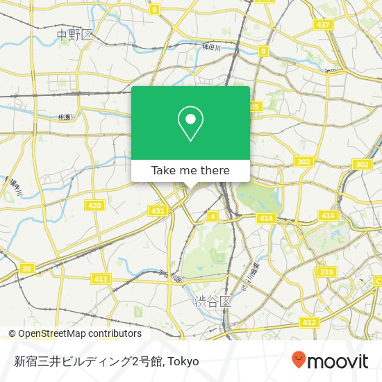 新宿三井ビルディング2号館 map