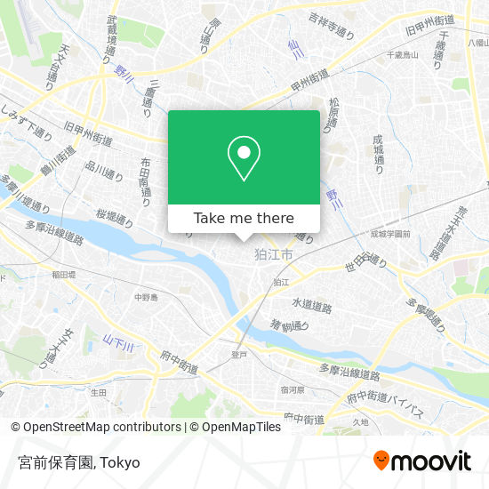 宮前保育園 map