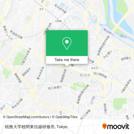 税務大学校関東信越研修所 map
