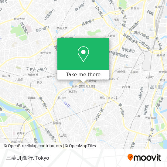 三菱Ufj銀行 map