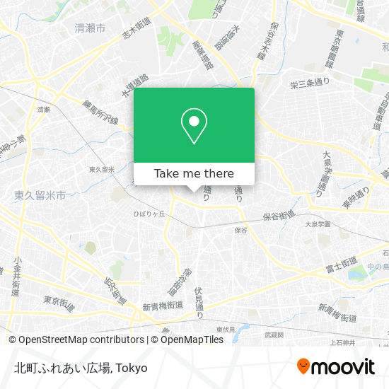 北町ふれあい広場 map