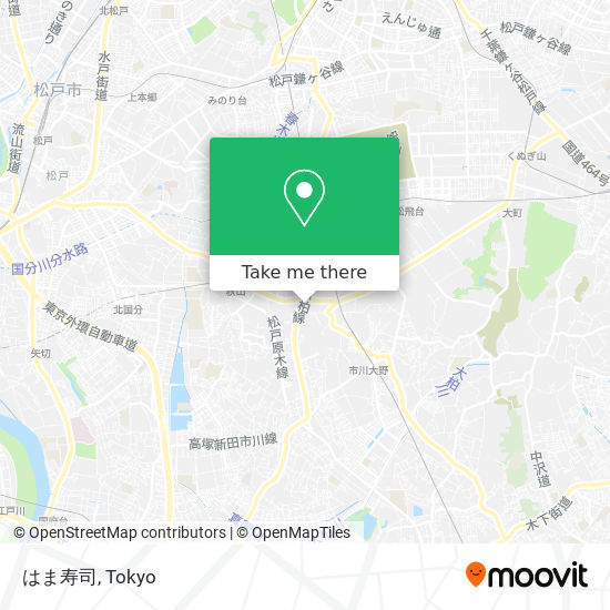 はま寿司 map