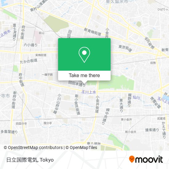 日立国際電気 map
