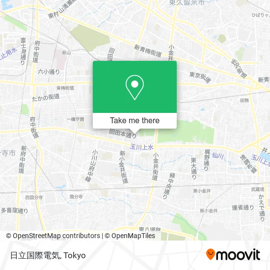 Hitachi Kokusai Electric map