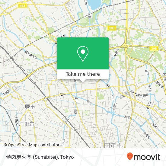焼肉炭火亭 (Sumibitei) map
