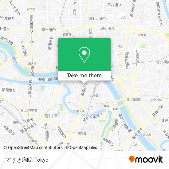 すずき病院 map
