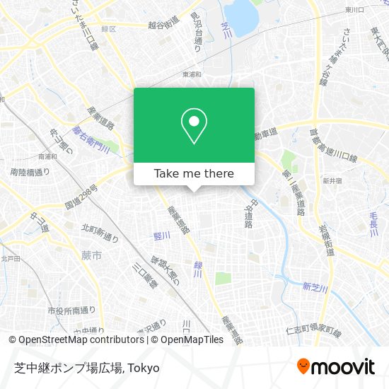 芝中継ポンプ場広場 map