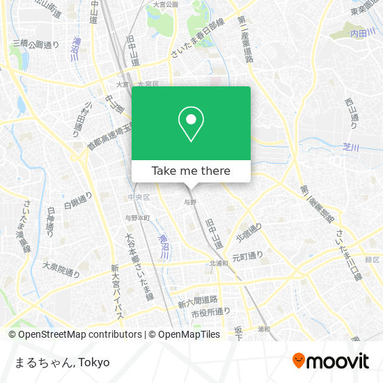 まるちゃん map