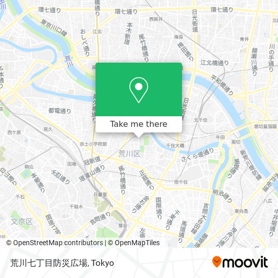 荒川七丁目防災広場 map