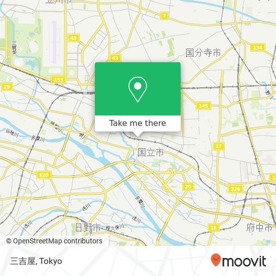 三吉屋 map