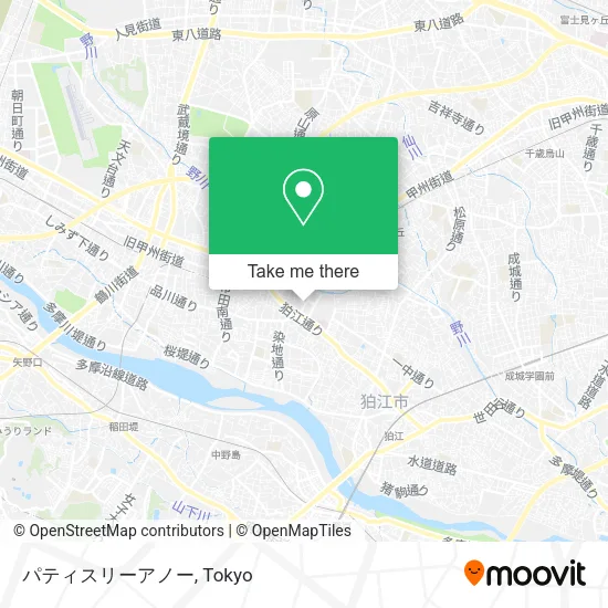 パティスリーアノー map