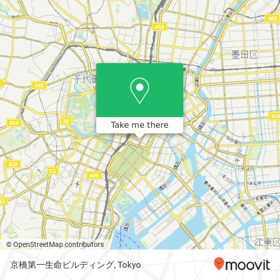 京橋第一生命ビルディング map