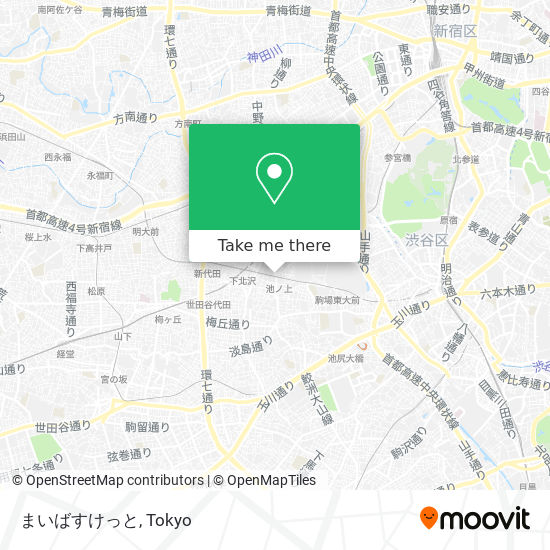 まいばすけっと map