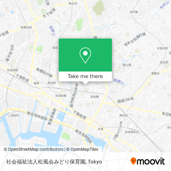 社会福祉法人松風会みどり保育園 map