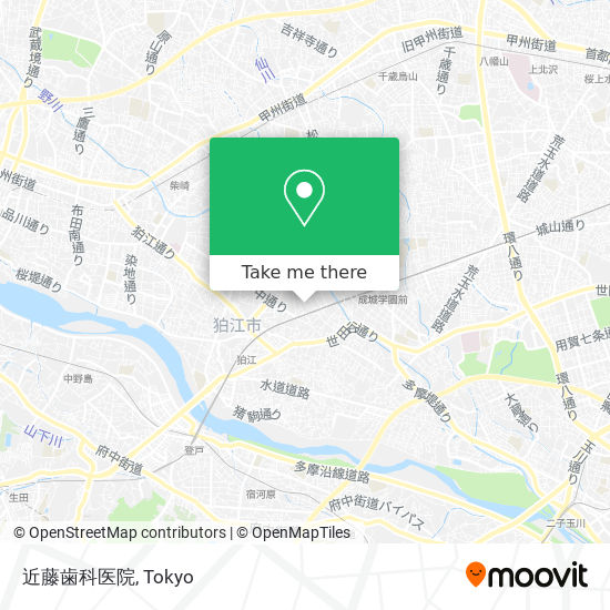 近藤歯科医院 map