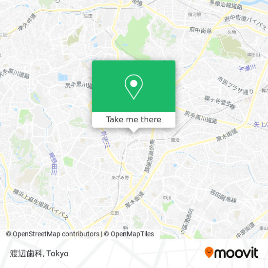 渡辺歯科 map