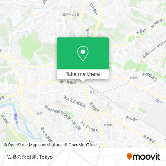 仏壇の永田屋 map