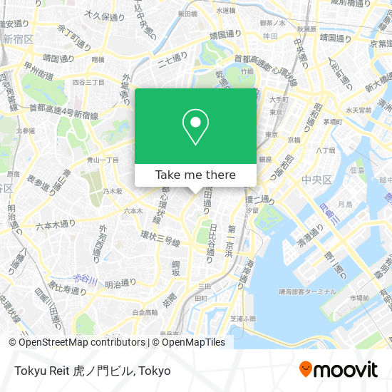 Tokyu Reit 虎ノ門ビル map