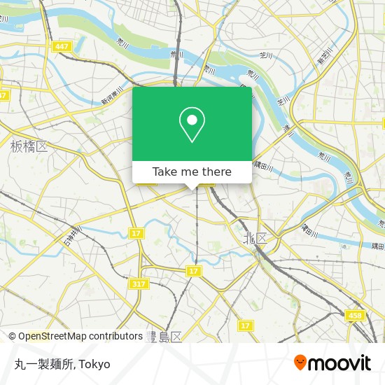 丸一製麺所 map