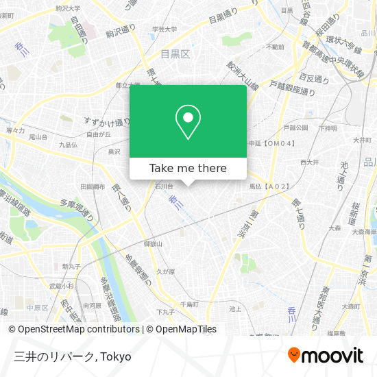 三井のリパーク map