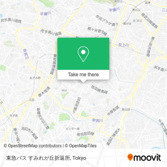 東急バス すみれが丘折返所 map