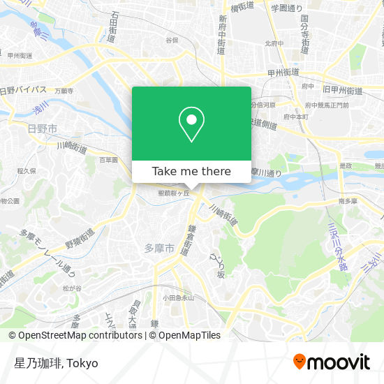 星乃珈琲 map