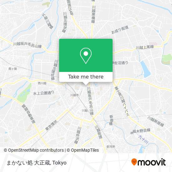 まかない処 大正蔵 map