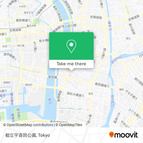 都立宇喜田公園 map