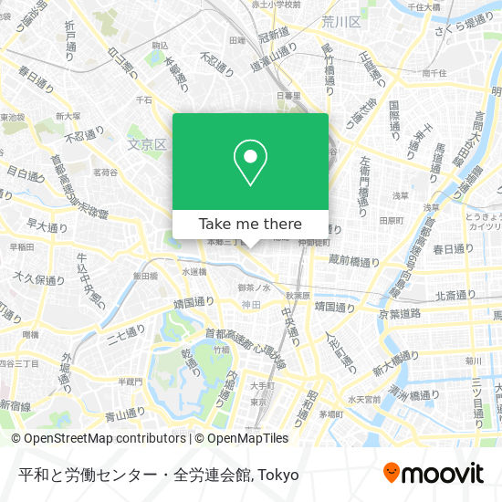 平和と労働センター・全労連会館 map