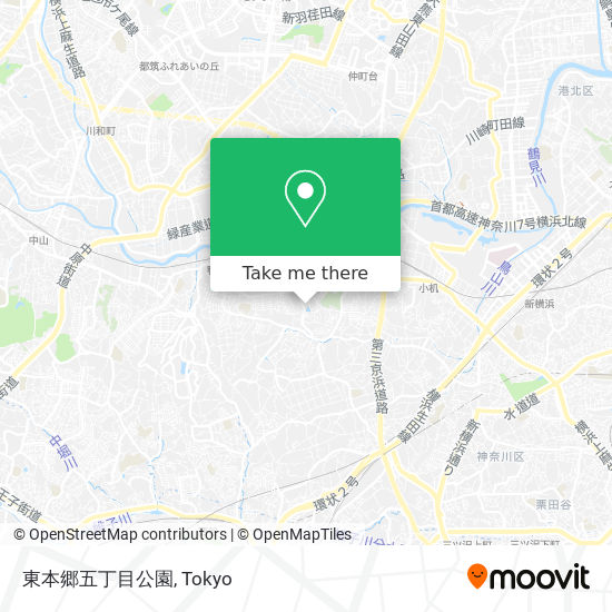 東本郷五丁目公園 map